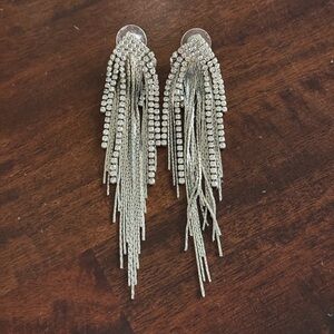 Elegant Silver Dangle Earrings